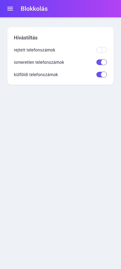 Blokkolás